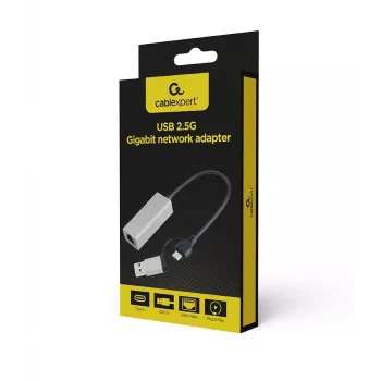 PowerLine network adapter Gembird A-USB3AC-LAN2G-01 2500 Mbit/s Ethernet LAN