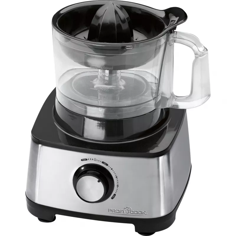 ProfiCook PC-KM 1063 food processor 1200 W 1.75 L Black, Stainless steel
