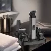 Haircutting set Maestro MR-661 6-in-1 — black, multi-function grooming kit