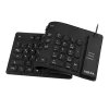 Keyboard LogiLink ID0019A Universal USB QWERTZ German Black