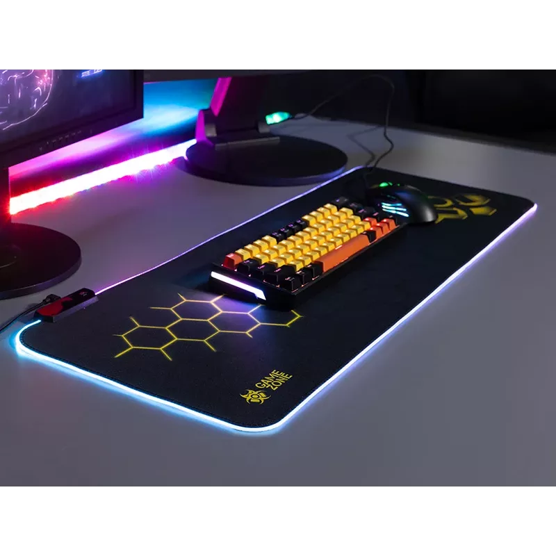 TRACER Keyboard and Mouse Pad GAMEZONE Hexy1 RGB 80/30/0.4