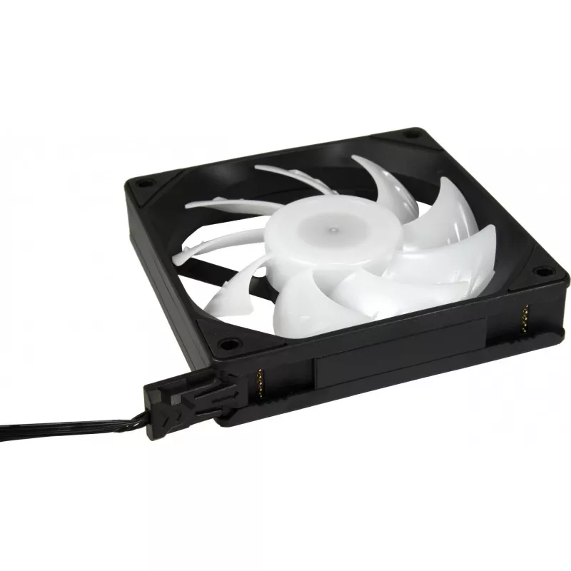 Computer case fan INTER-TECH ES-011, 120 mm, black, 1 pc