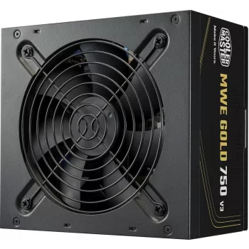 Power supply Cooler Master MWE GOLD 750v3 ATX 3.1 750W 80 PLUS Gold Non-modular, 6x SATA, 4x 6+2 PCIe, 2x 4+4 EPS