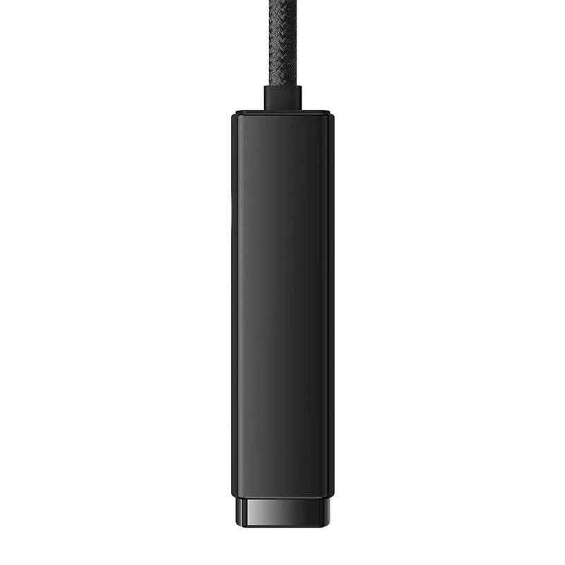 Network adapter Baseus Lite Series USB-C to RJ45 (black)