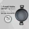 Stockpot Russell Hobbs RH01864EU7 24 cm Crystaltech