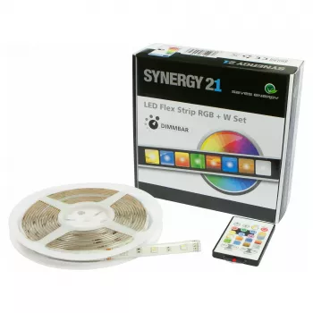 Synergy 21 LED Flex Strip 5050 - 30 RGB-W DC12V complete Set V2
