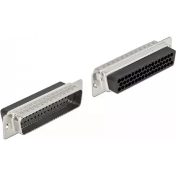 Wire Connector DeLOCK 66712 D-Sub HD 50 Pin Black Silver