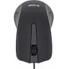 USB wired mouse, 3 buttons, rubberized surface, 1000DPI