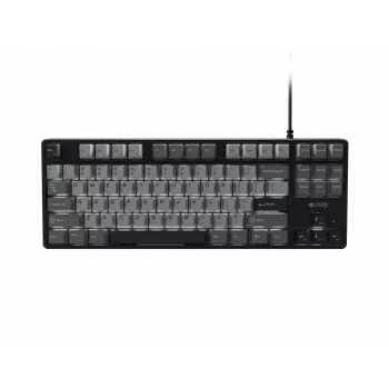 NATEC Fury Gaming Keyboard Kanabo K2 US white-backlit mechanical black-grey