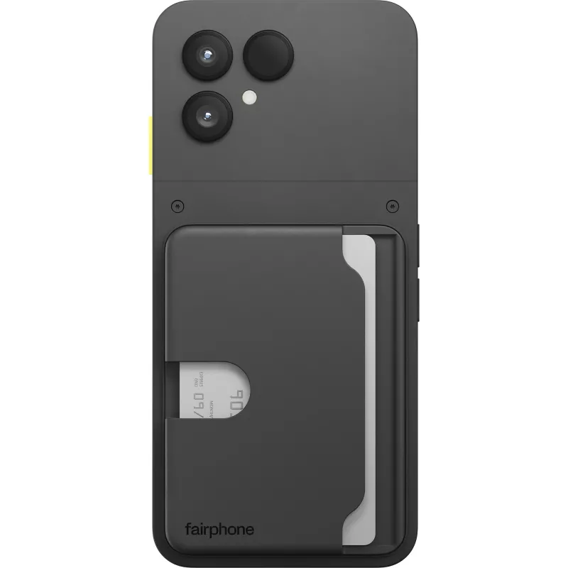 Card holder for Fairphone 6 (Horizon Black) – Fairphone F6CRDH-1ZW-WW1