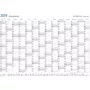 STAEDTLER Lumocolor 641 YP-1DE Year Planner 2022 Black White Dry-Wipe Wall Chart