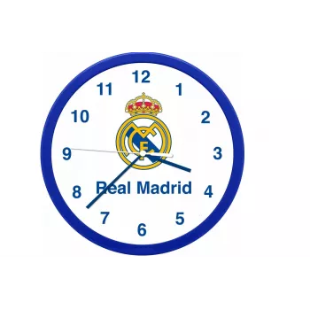 Wall clock Kids Euroswan Real Madryt model RM00001 — decorative wall clock for children's room