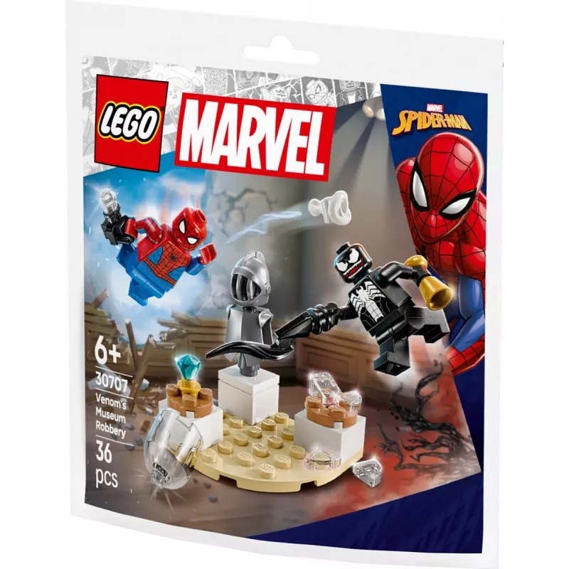 Construction toy LEGO Venom's Museum Heist polybag set 30707 — Marvel Super Heroes, small collectible playset