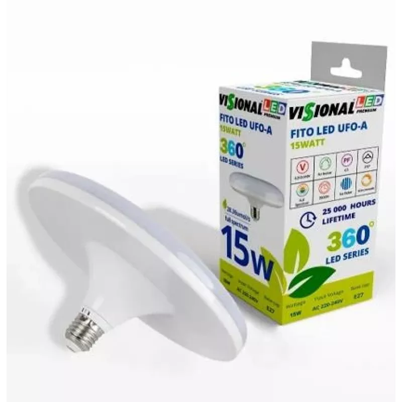 LED bulb VISIONAL TL-A-15W — 15 W, 4000 K neutral white