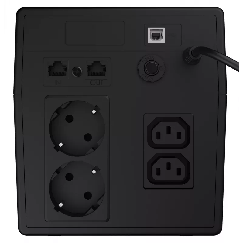 Green Cell UPS03 uninterruptible power supply (UPS) Line-Interactive 1.999 kVA 600 W 4 AC outlet(s)