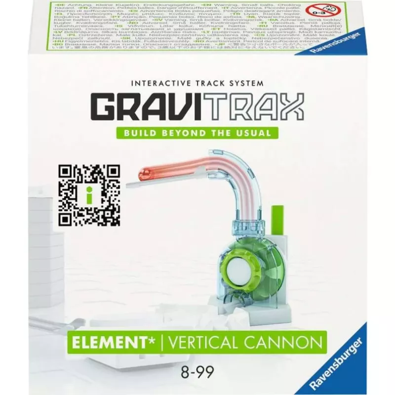 Ravensburger GraviTrax Element Vertical Cannon track add-on (27465) for marble run systems