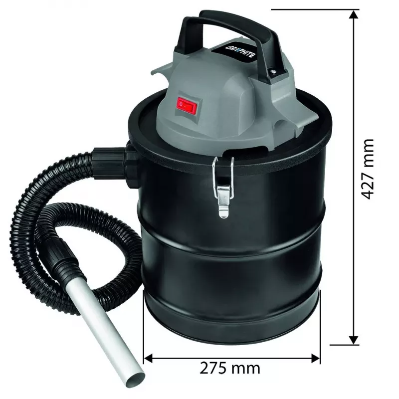 Graphite 58GE125 ash vacuum
