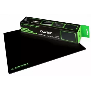 Gaming mouse pad ESPERANZA EGP102K — rubber, 300×240 mm, 3 mm thickness, non-slip, black