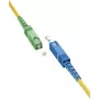 Goobay 59666 Fibre Optic Cable 30 m SC/APC SC/UPC FTTH OS2 Yellow (59666)
