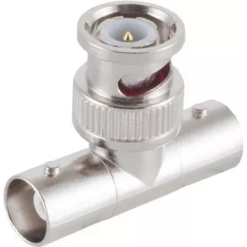 BNC Adapter ShiverPeaks 98820 — 1 BNC Male to 2 BNC Female Splitter