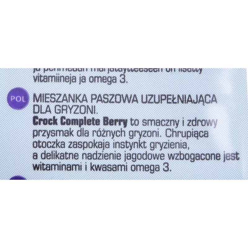 VERSELE LAGA Complete Crock Berry - treat for rodents - 50g