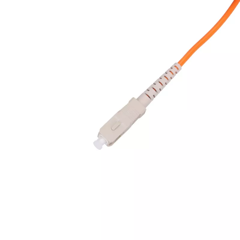 Fibre optic cable Extralink EX.3692 — FTTH OM2 SC‑SC, 1 m, full duplex, red