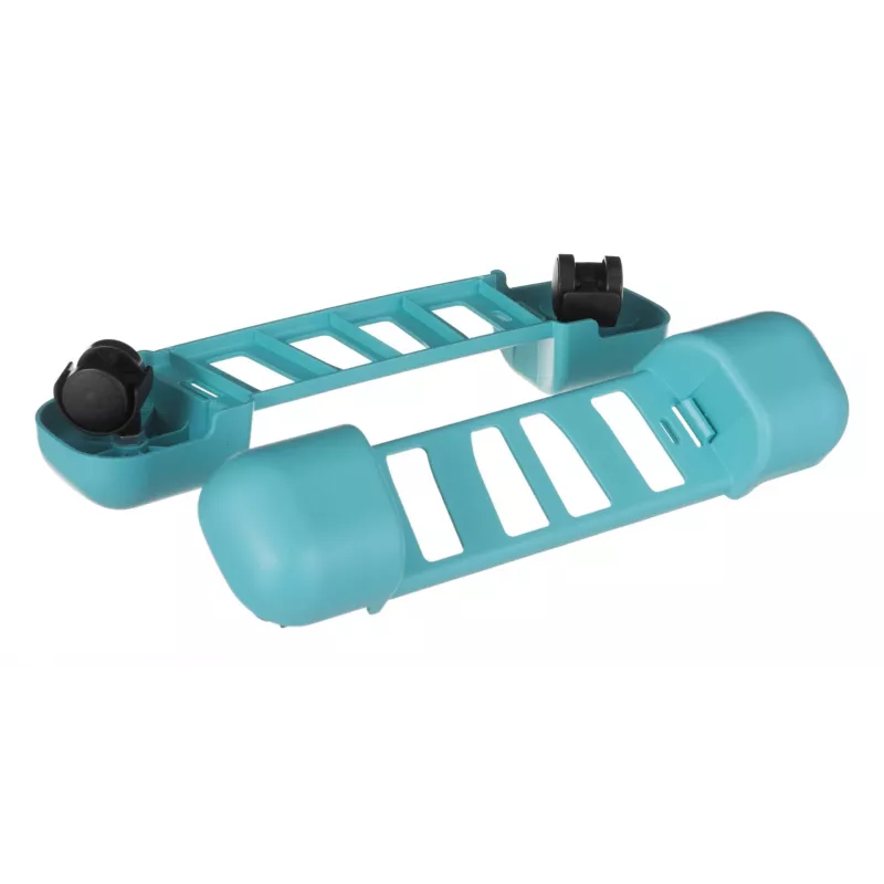 Mopping system Leifheit Clean Twist Mop Ergo mobile, single-tank, blue, with mop and castor wheels