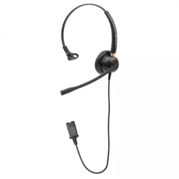 Headphones Tellur Voice 510N Monoaural USB Black