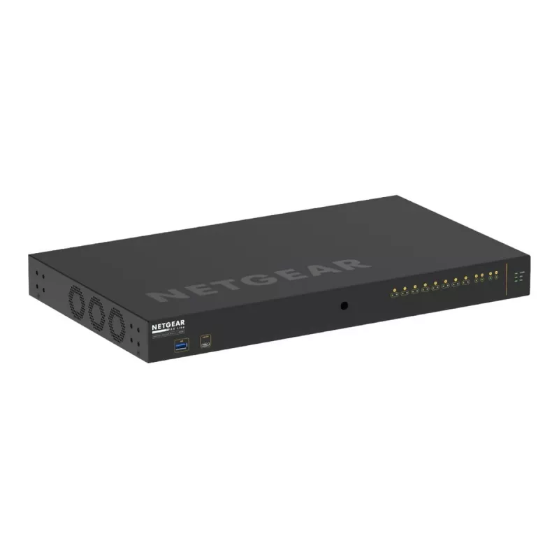 NETGEAR M4250-10G2XF-PoE++ Managed L2/L3 Gigabit Ethernet (10/100/1000) Power over Ethernet (PoE) 1U Black