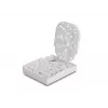DeLOCK Optical Fiber Connection Box FTTH wall mount 4 x SC Simplex LC Duplex white