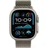 Apple Watch Ultra 2 GPS + Cellular 49mm Natural Titanium Case with Natural Titanium Milanese Loop - M