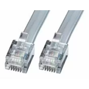 Network Cable Lindy RJ-12 M/M 5.0m RJ-12 5m Grey