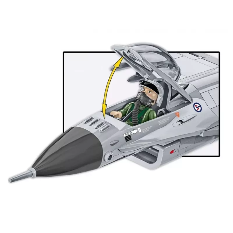 Cobi Building Set F-16AM Fighting Falcon, 495 pieces, scale model