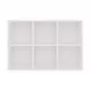 MALAX MINI 2X3 WHITE BOOKCASE