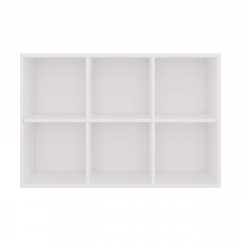 MALAX MINI 2X3 WHITE BOOKCASE