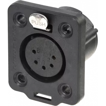 Neutrik NC5FDX-TOP Wire Connector XLR Black (NC5FDX-TOP)