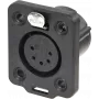 Neutrik NC5FDX-TOP Wire Connector XLR Black (NC5FDX-TOP)