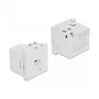 Wall Socket Outlet DELOCK 81312 USB-C 100–240V 0.5A White, LED Power Indicator