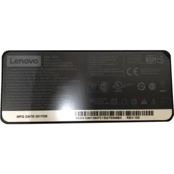 Lenovo Chicony ADLX65YCC2A - Power Supply - 65 Watt - FRU (CRU) - Tier 1 - for ThinkPad T25, T470, T470s, X270 (01FR027)