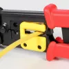 Cable crimper Gembird T-WC-05, 195 mm length, 53 mm width, 0.36 kg, yellow/red/black