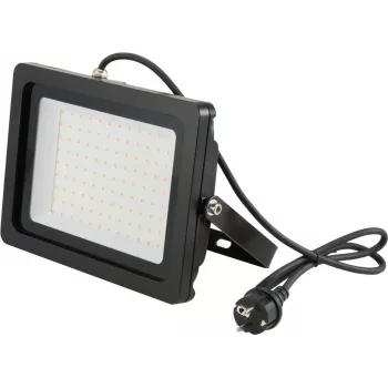 LED floodlight EUROLITE FL-100 SMD orange, model 51915112, IP rated