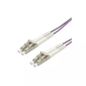 Fibre Optic Jumper Cable ROLINE LC/LC OM4 20m 50/125µm Purple