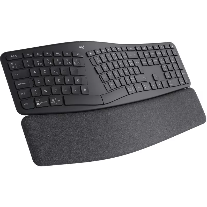 Logitech ERGO K860 for Business Full-size Wireless Keyboard AZERTY