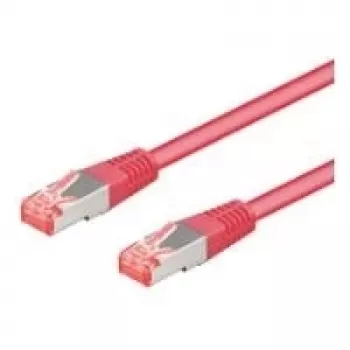 Wentronic 93817 Ethernet Patch Cable Magenta