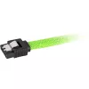 SATA Cable Sharkoon SATA 3 0.3m 7-pin Black Green
