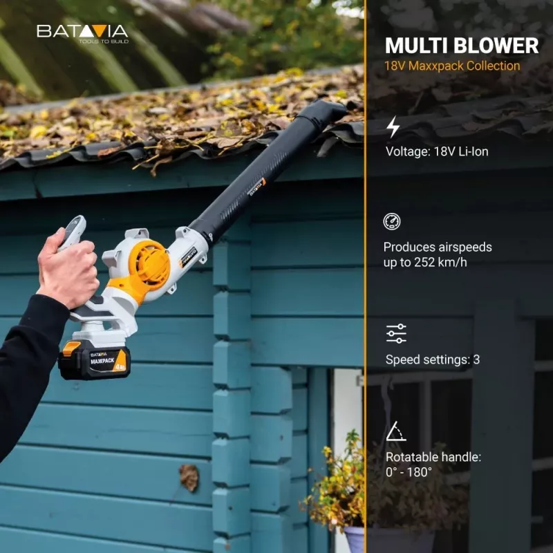 Batavia B.V. | 18V Leaf Blower - Without Battery and Charger