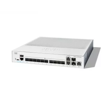 Network switch Cisco Catalyst C1300-12XS Managed L2/L3, 12 x 10Gb SFP+, 240 Gbit/s, 16k MAC, rack-mount, grey