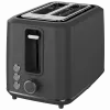 Electric toaster AENO ATS0001G — 2-slot, 220–240V 50–60Hz, 920–1080W, 3 modes, 7 browning levels, Grey