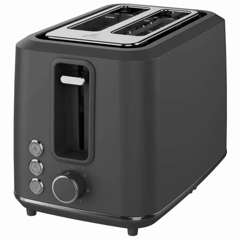 Electric toaster AENO ATS0001G — 2-slot, 220–240V 50–60Hz, 920–1080W, 3 modes, 7 browning levels, Grey