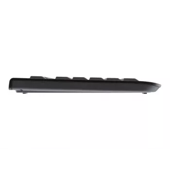Keyboard Mouse included CHERRY DC 2000 Universal USB AZERTY Belgian Black